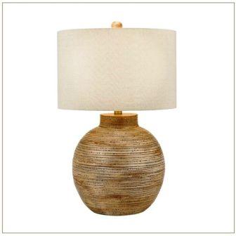 Driftwood Gourd Table Lamp_Coastal Farmhouse with modern elements_inspiration board