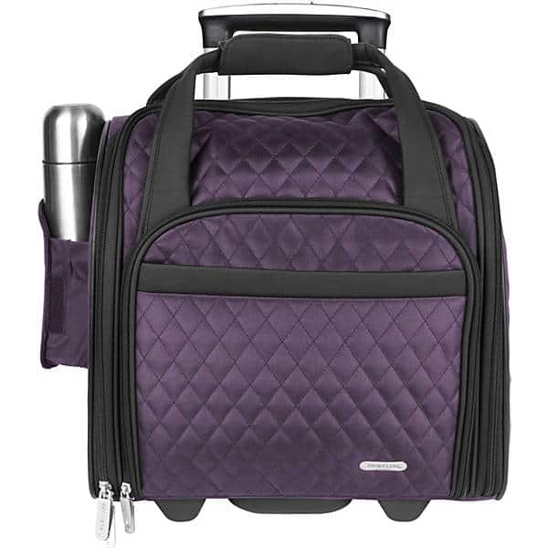 Weekender Bags for Women/www.seasyourday.com/https://www.ebags.com/product/travelon/wheeled-underseat-carry-on-with-back-up-bag/80526?productid=10628388#productFeatures