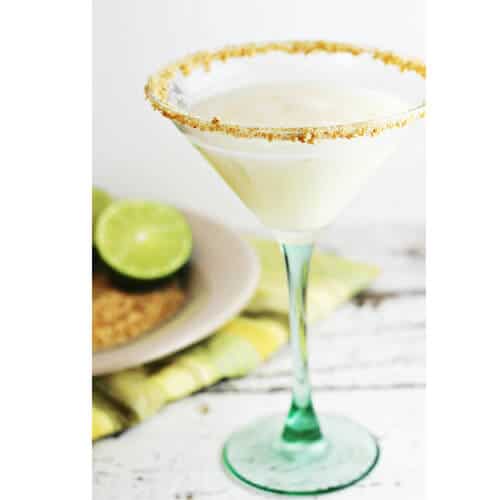 Coconut-Key Lime Pie Martini | Key Lime Desserts Better Than Pie | https://seasyourday.com/key-lime-desserts-better-than-pie