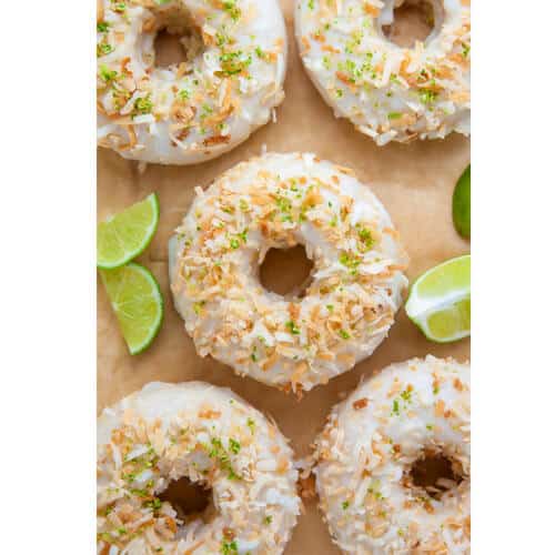 Key Lime Donuts | Key Lime Desserts Better Than Pie | https://seasyourday.com/key-lime-desserts-better-than-pie