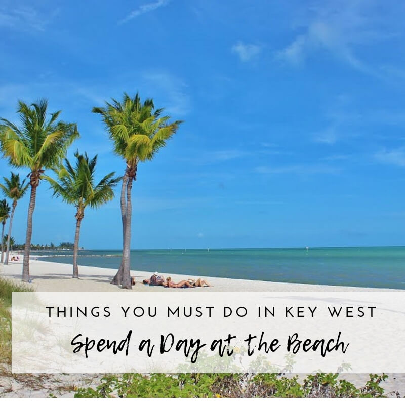 12 and more things you must do when visiting Key West FL | Best Beaches | Smathers Beach