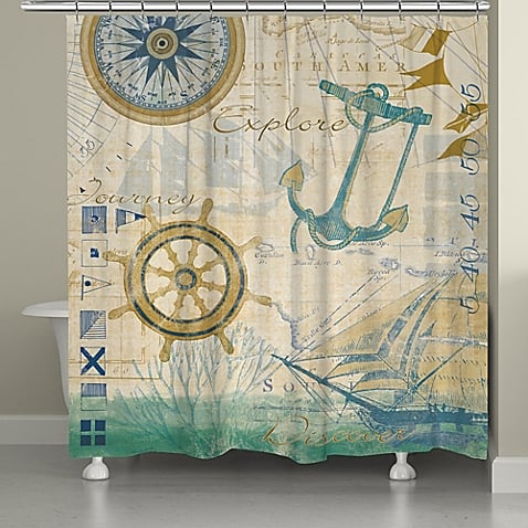 Nautical Design Shower Curtain.jpg