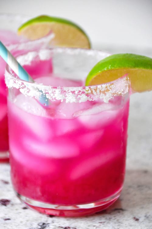 Prickly Pear Margarita | Pretty in Pink Margarita Recipes