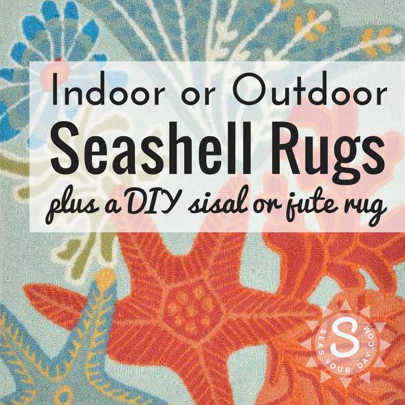 Seas Designs Indoor Outdoor Rugs, Beach Themed Outdoor Area Rugs
