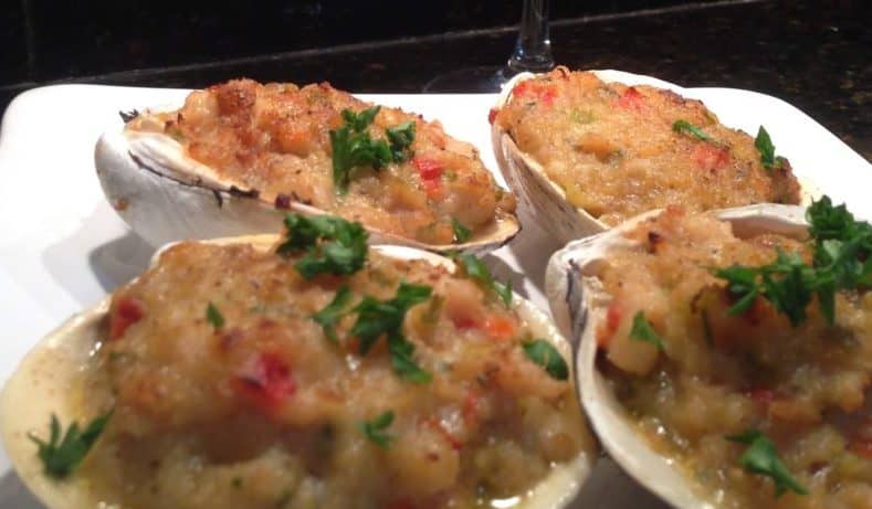 Deluxe Stuffed Clams | Seafood | Appetizers | https://www.seasyourday.com