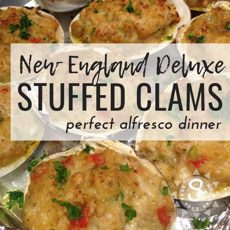 12 New England Stuffed Clams