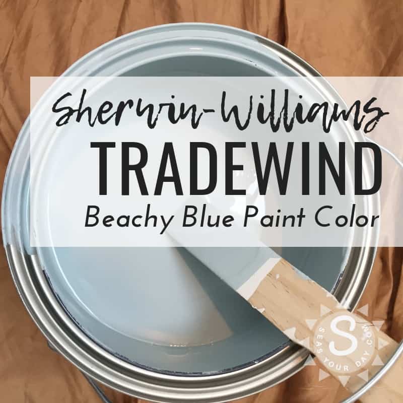 Sherwin Williams Tradewind Paint Color Seas Your Day