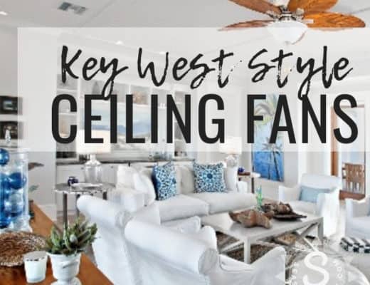 Key West Style Ceiling Fans | Coastal Fans | https://seasyourday.com/key-west-style-ceiling-fans/