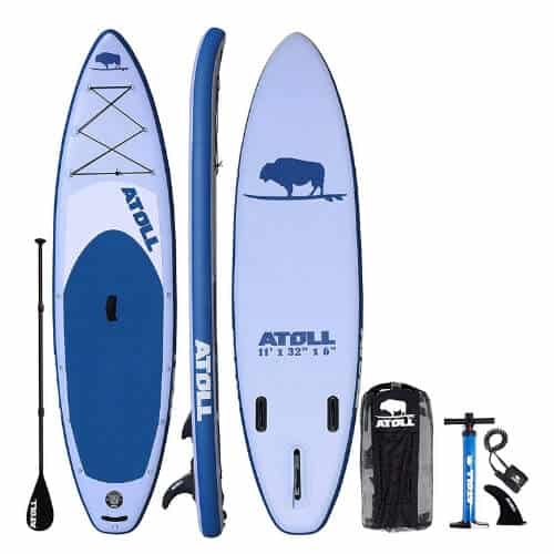 Inflatable Stand Up Paddle Board | Splurge-Worthy Gifts for Water Sport Enthusiasts | https://seasyourday.com/splurge-worthy-gifts-water-sport-enthusiasts