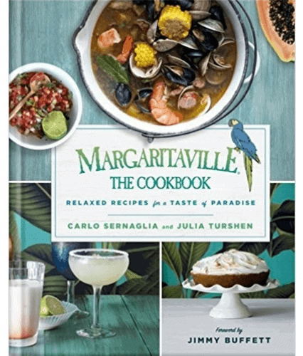 Margaritaville Cookbook | Coastal and Beach Themed Hostess Gifts Under $50 | https://seasyourday.com/coastal-hostess-gifts-under-50-dollars/