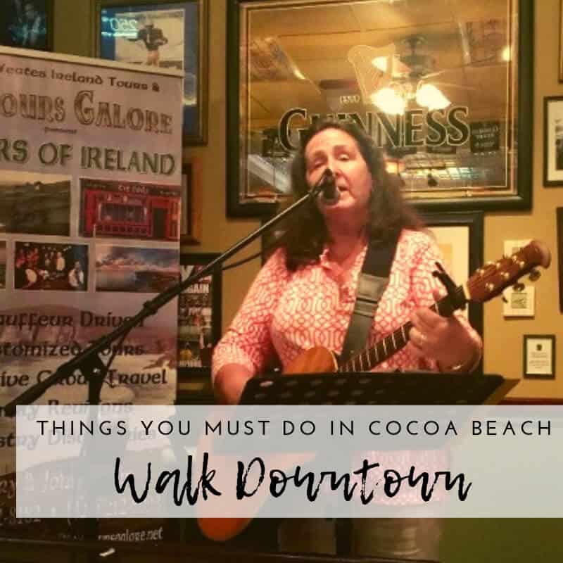 Cocoa Beach FL Things To Do_Woman singing playing guitar.jpg