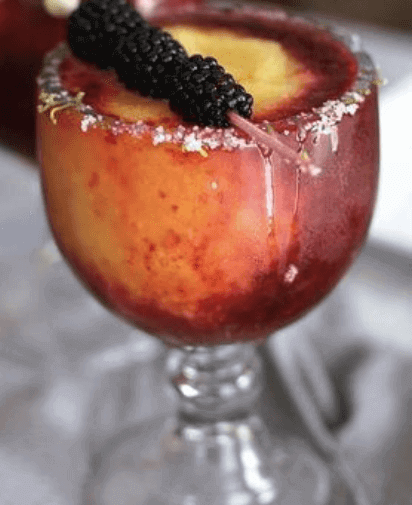 21 Margaritas | Blackberry Peach Frozen Margarita