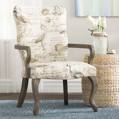 Coastal Motif Accent Chairs by Joss and Main