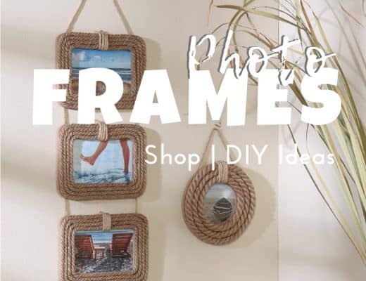 Coastal Design Photo Frames plus DIY Frame Ideas