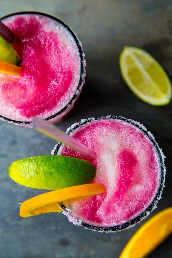 21 Margaritas | Sangria-swirled-frozen-margaritas/