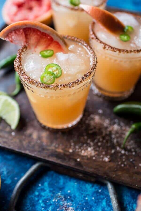 21 Margaritas | Spicy Grapefruit Margarita