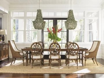 Wicker Dining Room Set from Tommy Bahama