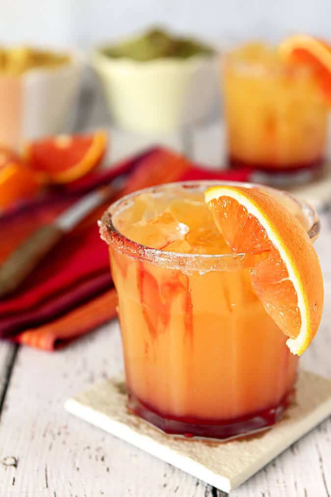 21 Margaritas | Tequila Sunrise Margarita