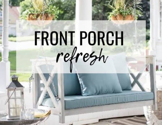Front Porch Refresh for Spring ideas