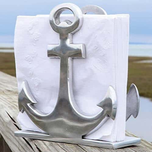 Anchor Napkin Holder. Sold on Amazon affiliate https://fave.co/2LWIb4m