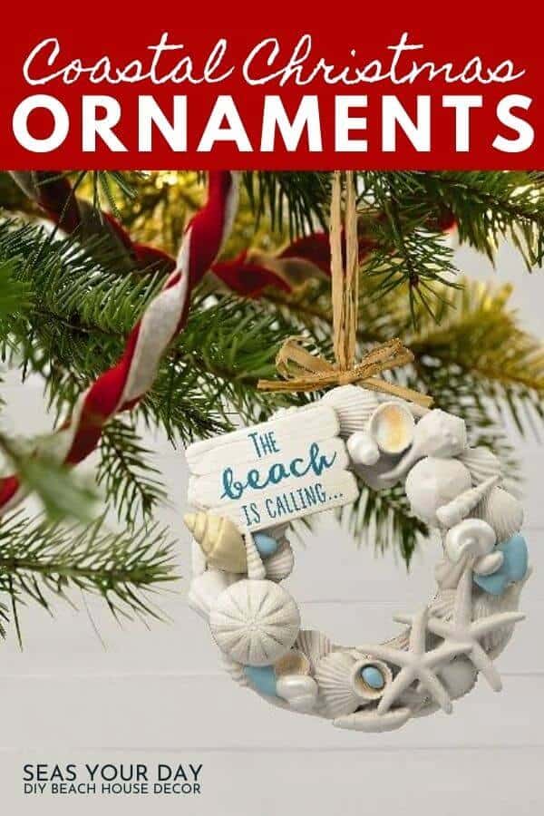 Coastal Christmas Ornaments 2020