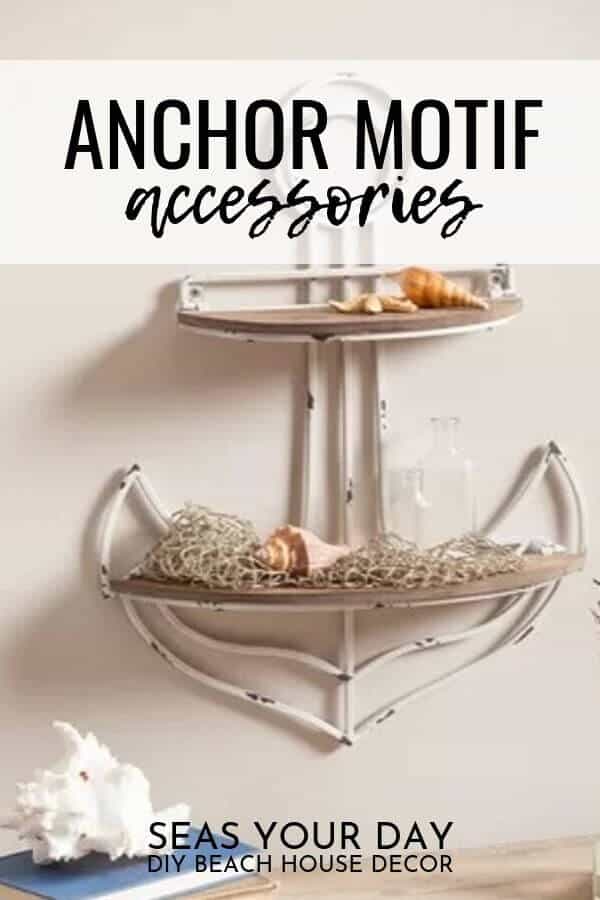 Anchor Motif Bathroom Accessories