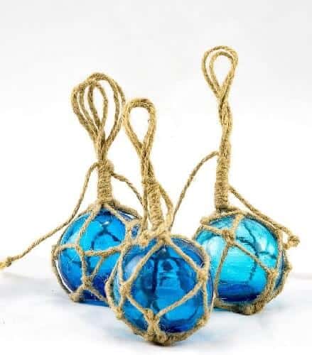 Glass Float Balls Ornaments | 
Coastal Christmas Tree Ornaments | Coastal & Nautical Ideas