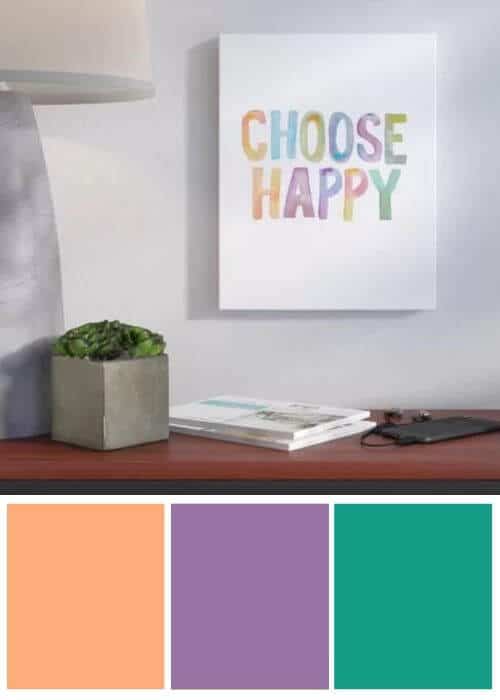 INSPIRATION COLORS FROM COASTAL WALL ART | 