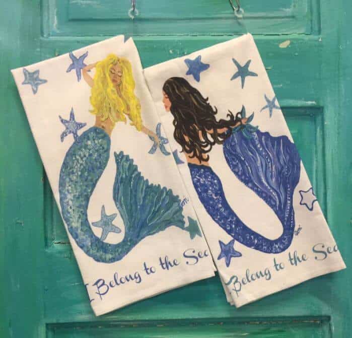 Mermaid Kitchen Towels | The Ultimate Mermaid Gift Collection | For Women