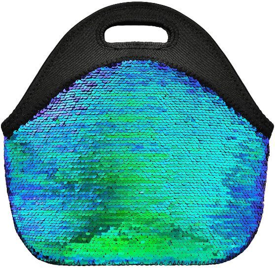 Mermaid Shimmery Neoprene Lunch Bag | The Ultimate Mermaid Gift Collection | For Women