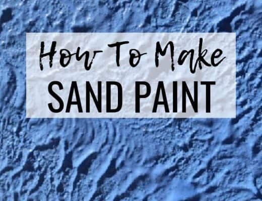 How To Make Sand Paint | Recipe | DIY | Projects