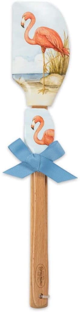 2-piece Flamingo Silicone Spatulas | Super Cute Gift Ideas for Flamingo Lovers