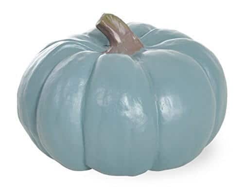 Teal Painted Pumpkin | Painted Pumpkins with a Coastal Style Flair