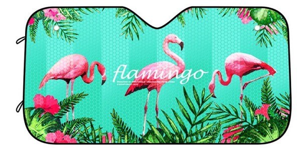 Flamingo Windshield Cover | Super Cute Gift Ideas for Flamingo Lovers
